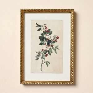 10”x14” Berry Branch Framed Wall Art - Hearth & Hand™ with Magnolia